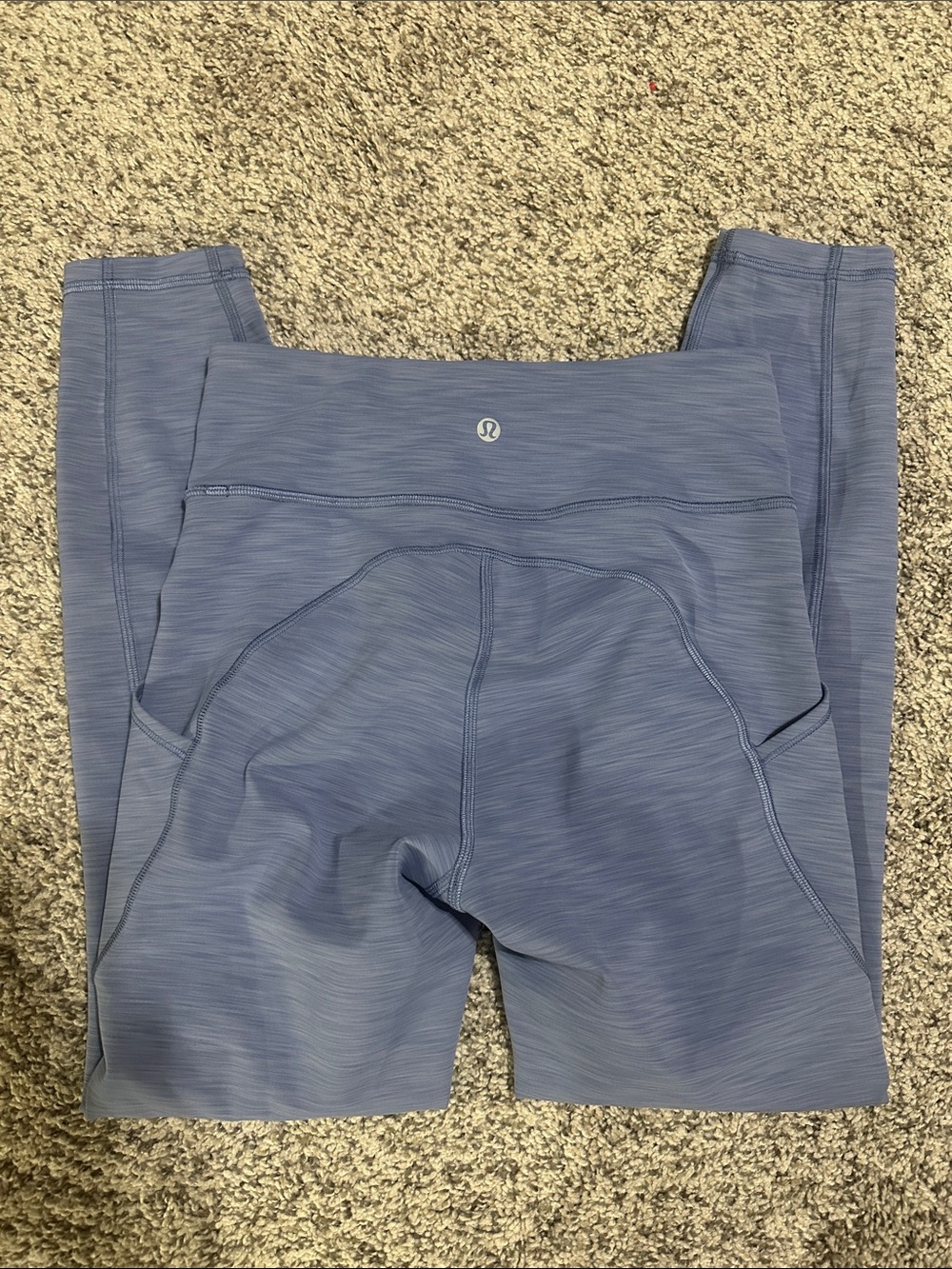 lululemon athletica Heathered Slate Blue Leggings